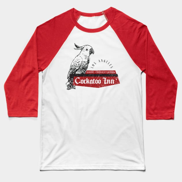 Cockatoo Inn Baseball T-Shirt by MindsparkCreative